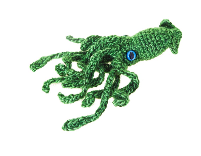 Realistic Squid Crochet Pattern PDF image 5