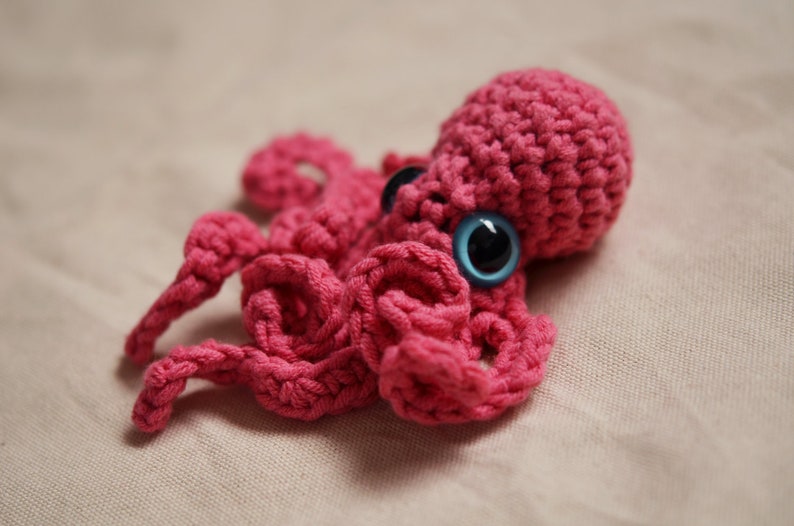 Baby Octopus and Squid crochet pattern image 4