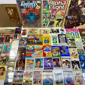 Junk Lade Veel Sportkaarten Niet-sporthandel Honkbal Basketbal Hockey Kaarten Packs Punisher Alpha Flight Marvel Sigarettentabak Kaarten