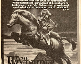The Windrider Stephanie T. Hoppe Vintage printadvertentie 1985 DAW Fantasy