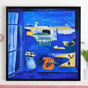 Window at Tangier - Henri Matisse hand-painted oil painting reproduction, living room large wall art decor