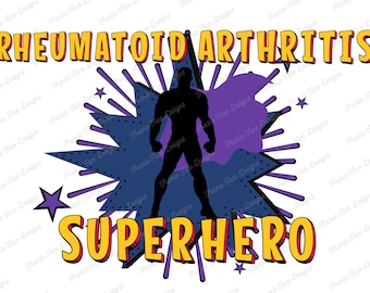 Rheumatoid Arthritis PNG, Rheumatoid Arthritis Men's Shirt Design, Rheumatoid Arthritis Sublimination Design, RA Print PNG File for Download