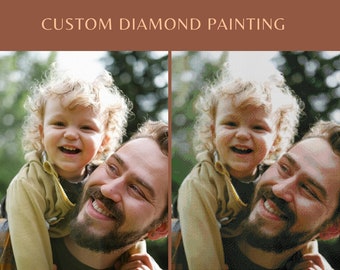 Diamond Art Personalized DIY Kits from Your Photos