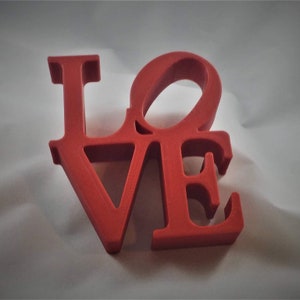 Custom Love Sculpturemany Colors Available Love Sign Statue Decor - Etsy