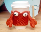 Crab Coffee Cup Cozy