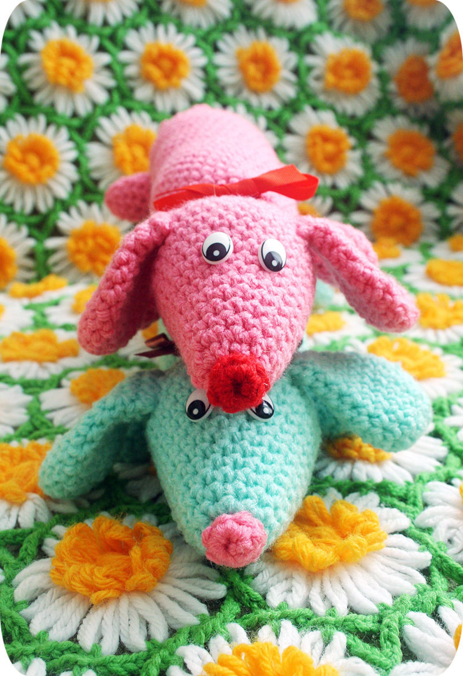 PDF Crochet Pattern Weiner Dog Plush Toy Etsy
