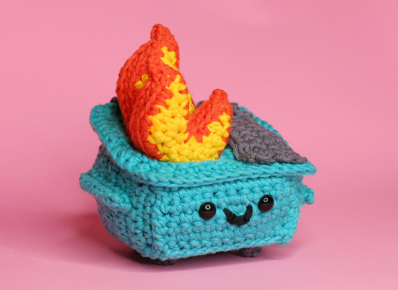 Dumpster Fire PDF Crochet Pattern Twinkie Chan 100% Soft Etsy Dumpster Fire PDF Crochet Pattern Twinkie Chan 100% Soft Etsy