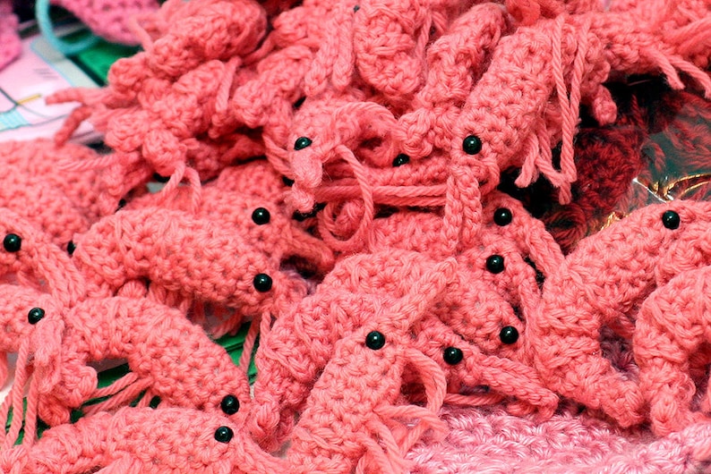 PDF Crochet Pattern Shrimp or Prawn Amigurumi Etsy