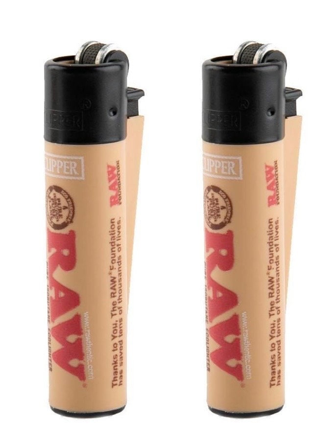 RAW Phoenix Lighter 2 RAW Clipper Refillable Mini Lighters Etsy
