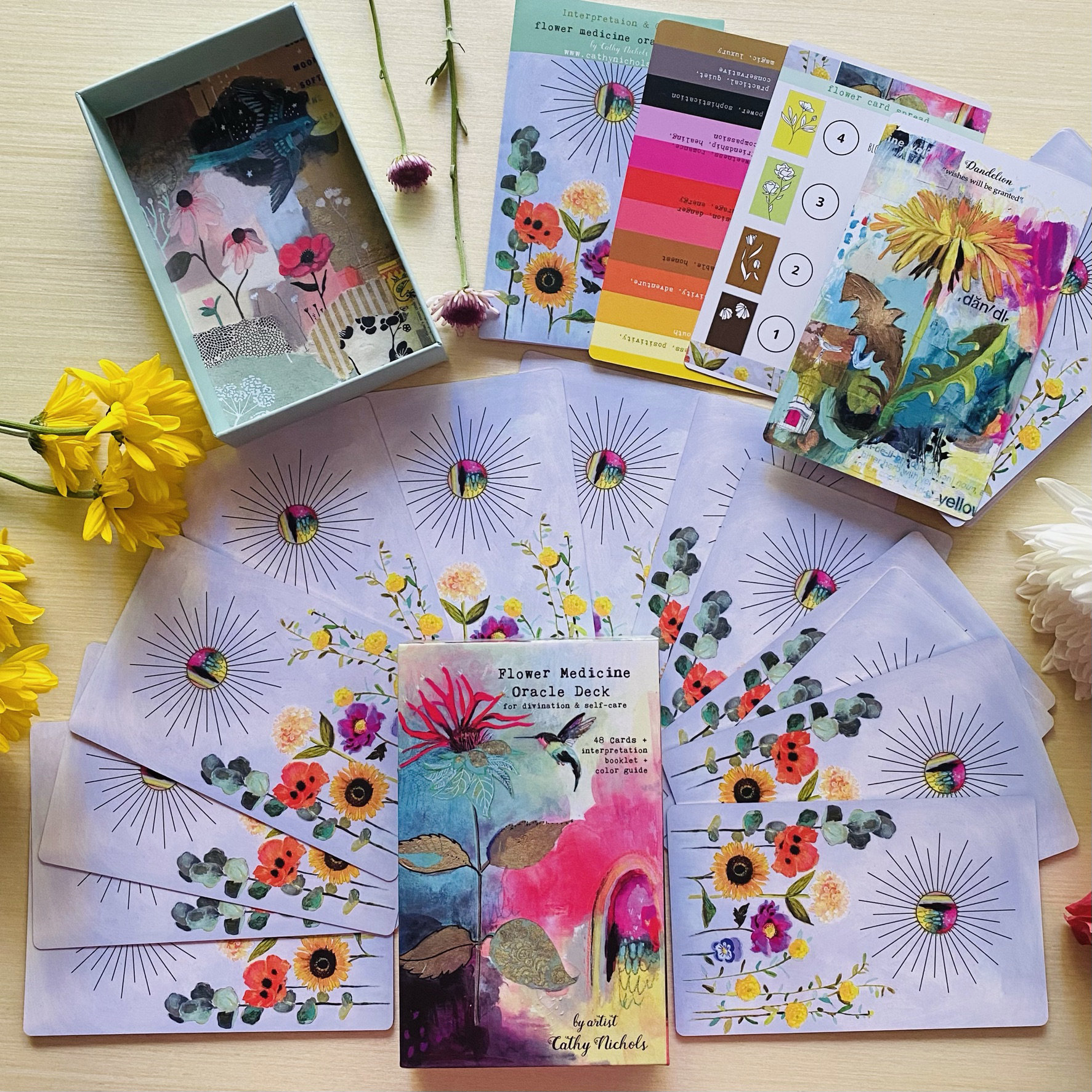 フラワー　メディスン　オラクルカード フラワーメディスン オラクルデッキ 