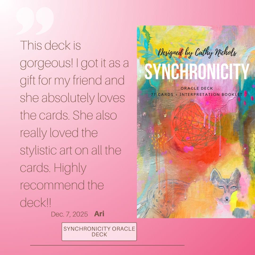 Synchronicity Oracle Deck – Authentic Original by Cathy Nichols - Etsy