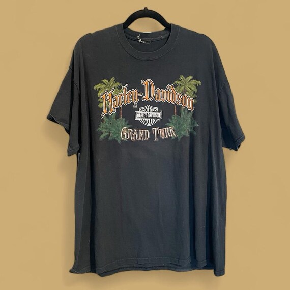 Harley-davidson Grand Turk T-shirt - Etsy