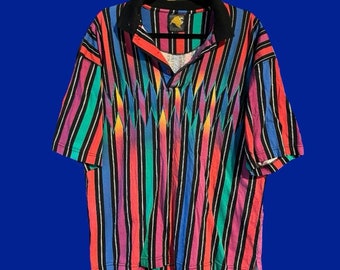 Vintage Bijous Multicolor Polo Shirt