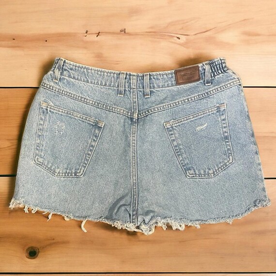 Vintage LL Bean Cutoff Denim Shorts - image 2