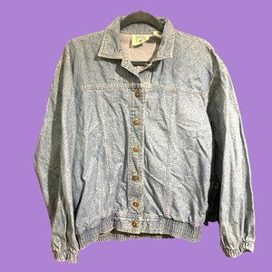Vintage 80s Lightweight Denim Jacket