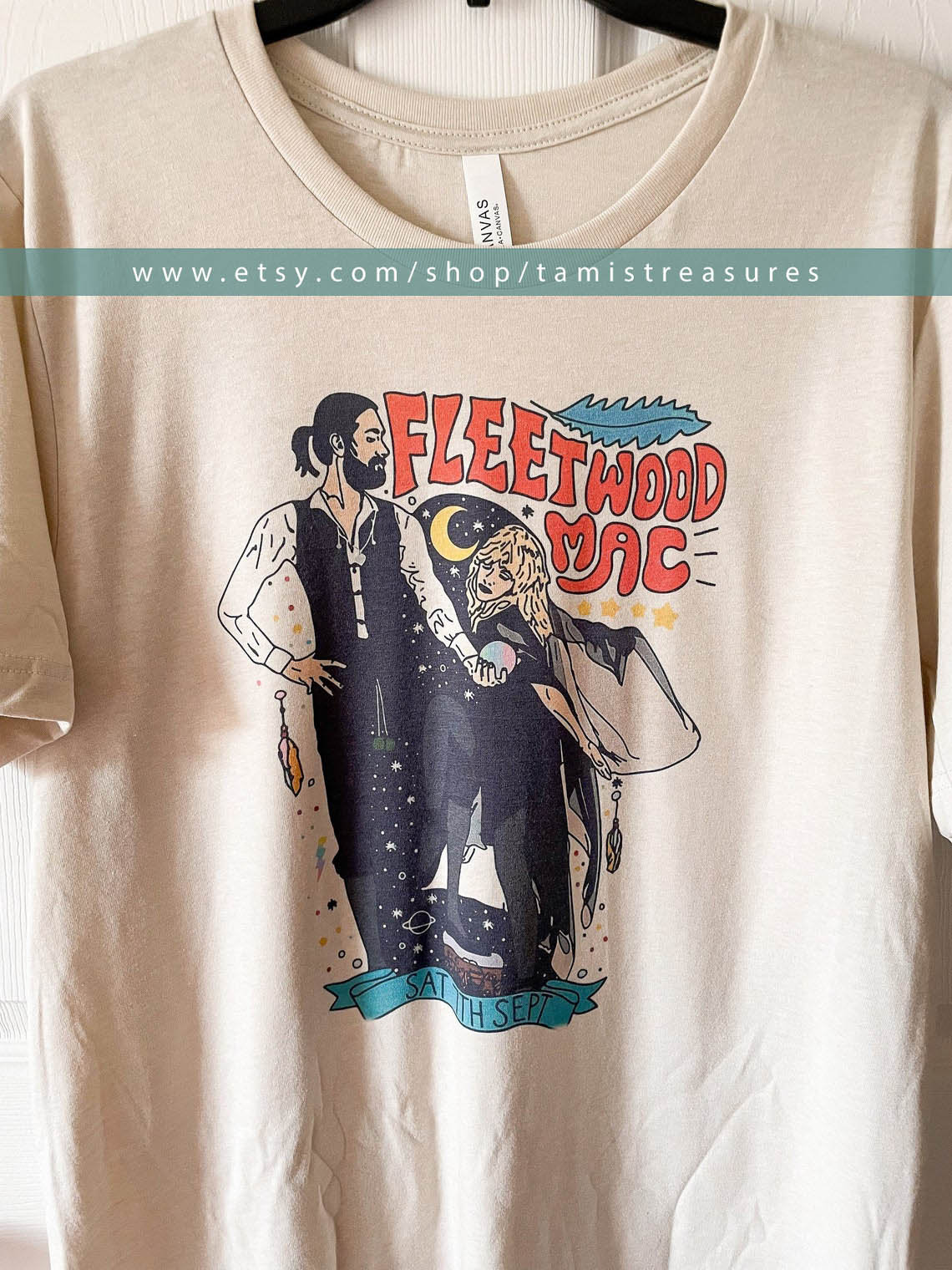 Fleetwood Mac Band Tee Stevie Nicks 