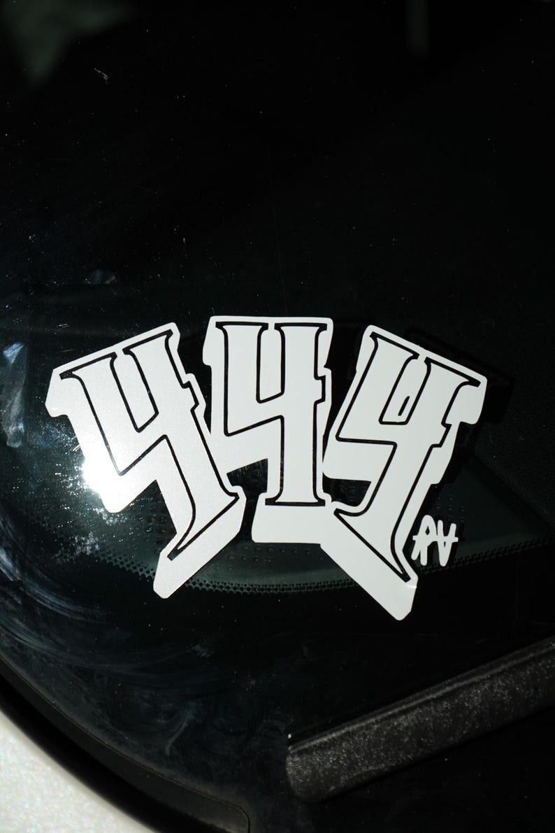 444 Car Decal | IG: All444revenge - Etsy