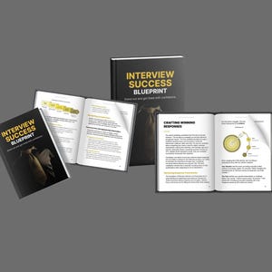 Intervjuframgångsritning (e-bok): Förberedelser för jobbintervjuer (digital PDF-nedladdning)