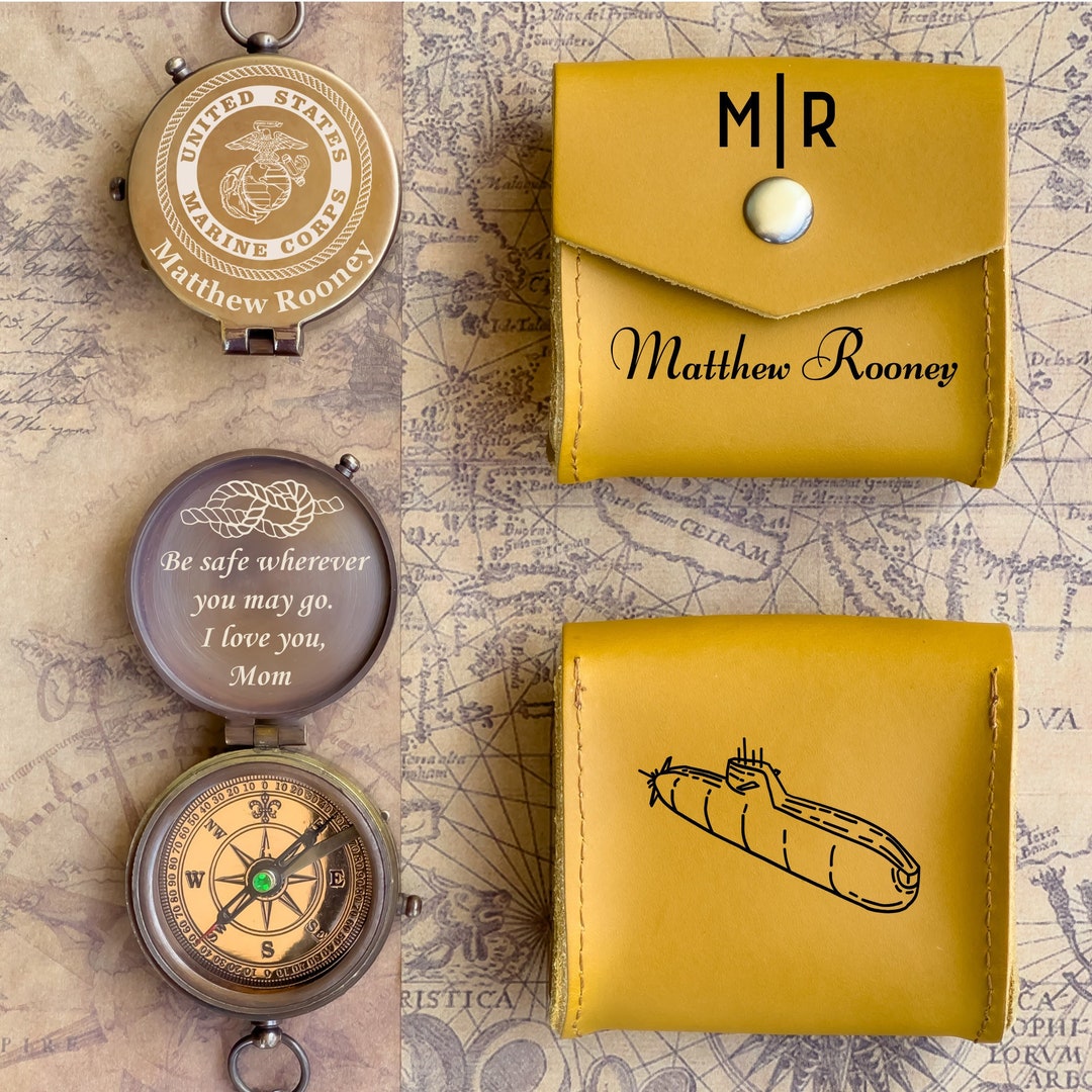 Us Marine Corps Gift, U.S Navy Compass, Gift for Military Son, Men ...
