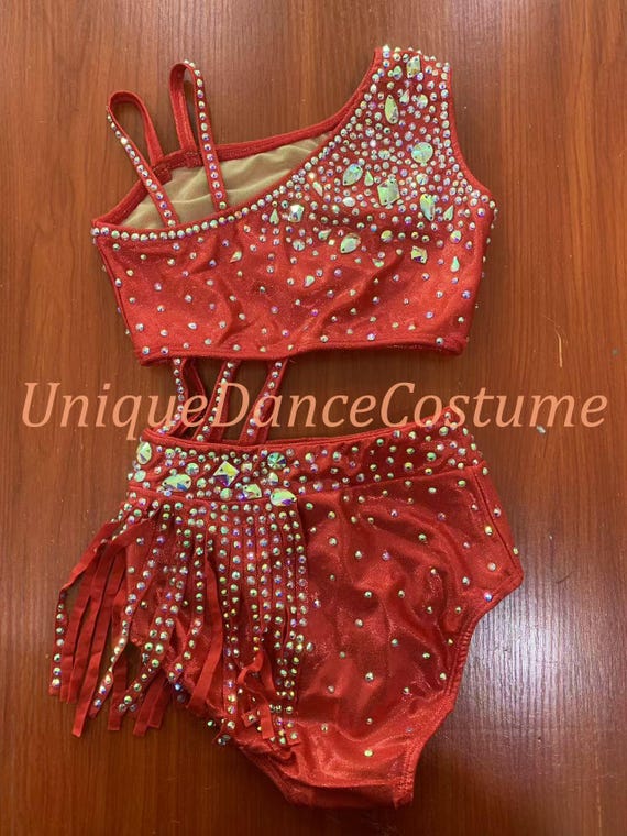 Customized Lyrical Dance Dress Girls Women Elegant Ballet Dress Competition Pole Dance Aerial Performance Wear Jazz Dance Gold