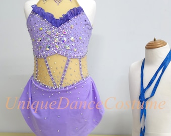 Handmade Purple Dance Dress: Lyrical, Ballet, Contemporary