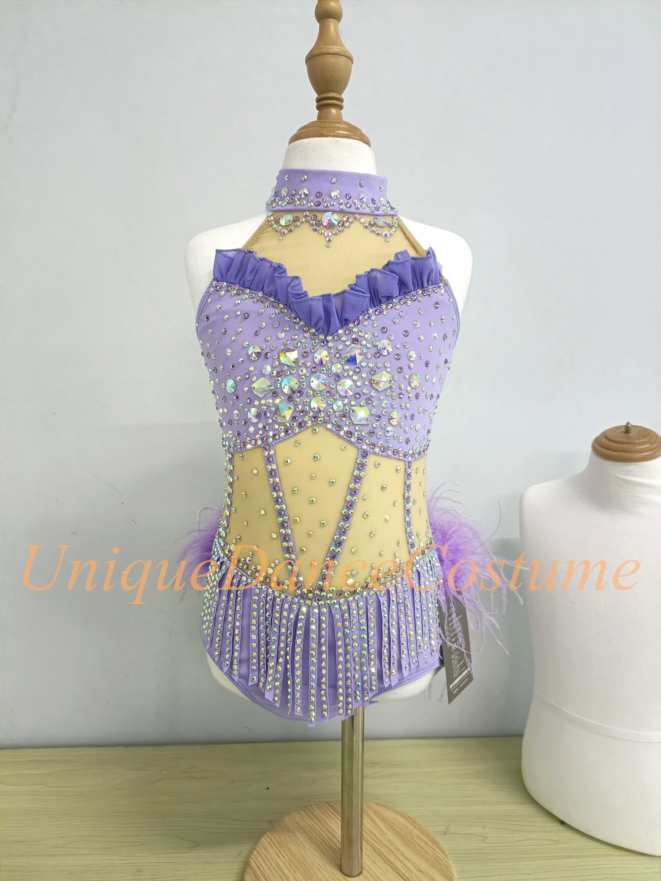 Handmade Purple Dance Dress: Contemporary Lyrical, Ballet, Jazz