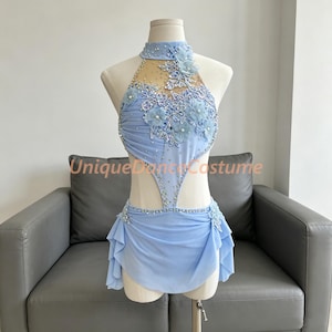 Handmade Lyrical Dance Dress: Contemporary Ballet, Jazz & Pole Dance
