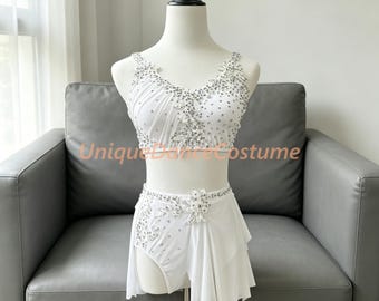 Customizable Lyrical Dance Dress: Modern Ballet, Jazz & Aerial Performance