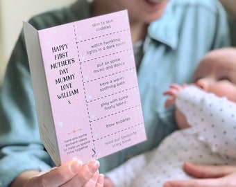 Personalised First Mother's Day Baby Ideas Coupon Card