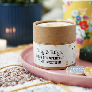Personalisierte Freundschaft Datum Ideen Glas - Einfach weil Geschenk für Freunde