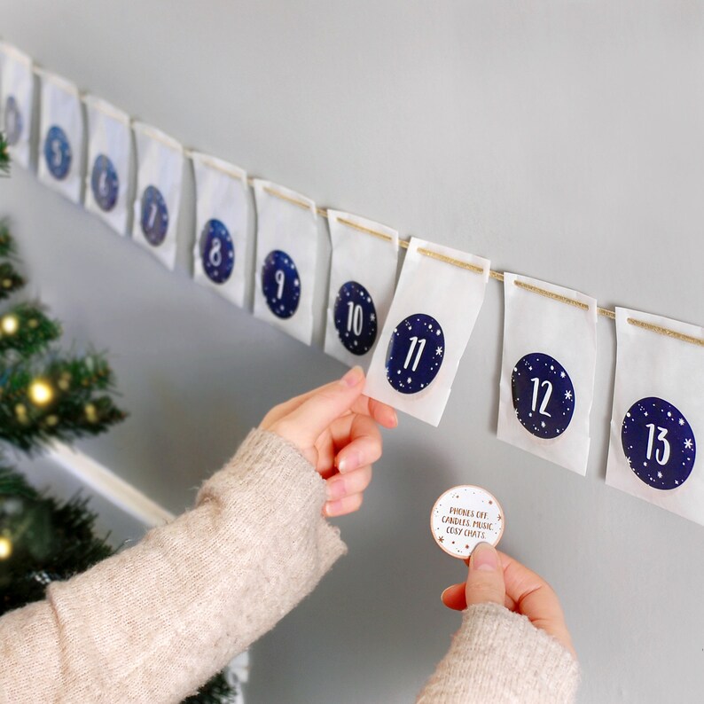 Personalised A Date A Day Couples Advent Calendar Date Night Etsy
