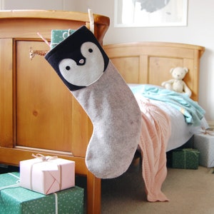 Dress Up Penguin Felt Christmas Stocking image 6