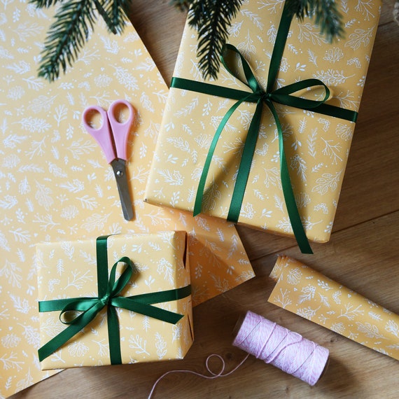 Durable Packing Paper Eco-friendly DIY Wrapping Paper Smooth Touch