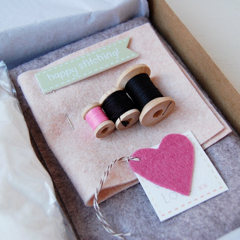 KITTEN CRAFT KIT Make Your Own Plush Toy Children's Sewing Etsy