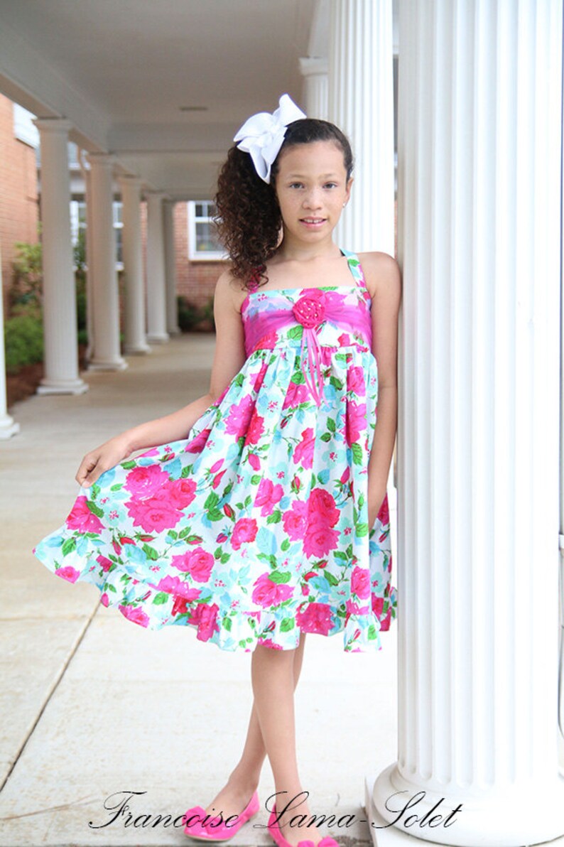 Rose Pink Halter Dress