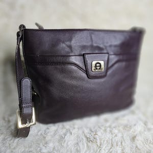 Vintage Etienne Aigner Oxblood Leather Purse