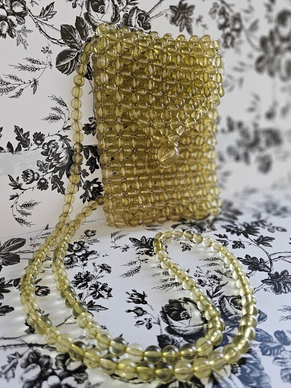 Beautiful Beaded Handmade Mini Purse