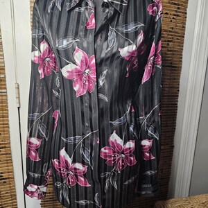 Vintage Floral Blouse
