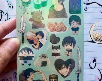 Invisible Man Holo Sticker Sheet