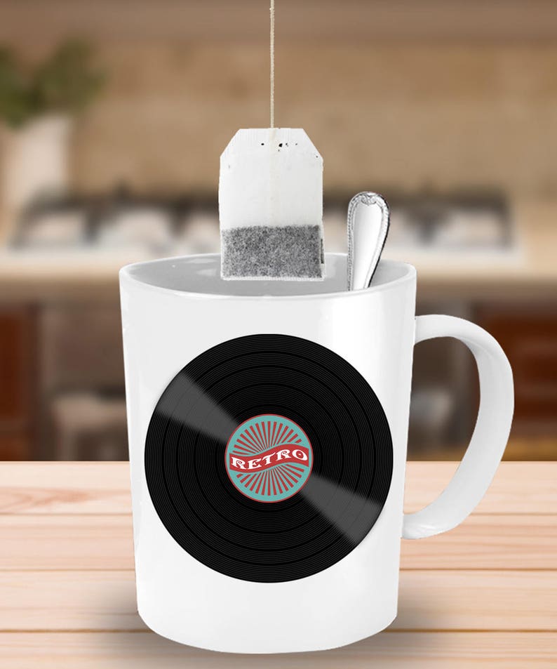 Vinyl Record Novelty Coffee Mug Etsy New Zealand