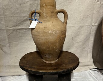 Vase en olive turc 16 pouces/poterie antique/urne/Avanos (livraison gratuite)