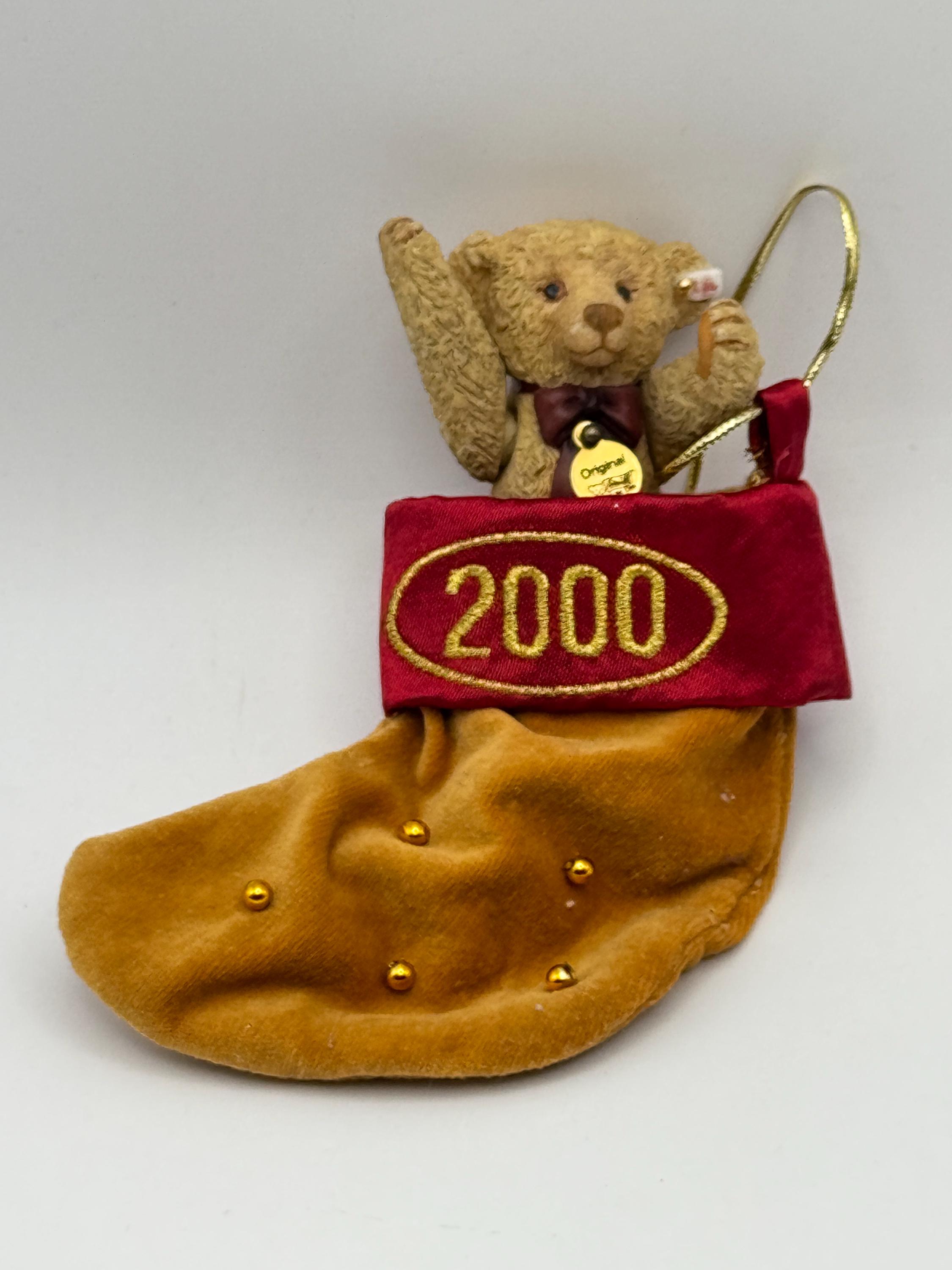 Steiff Ornament Bear - Etsy