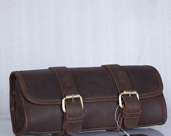 Ruff Cycles - Werkzeugtasche Leder Braun