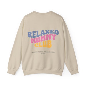 Sweatshirt 'Relaxed Mummy Club' Bild 4
