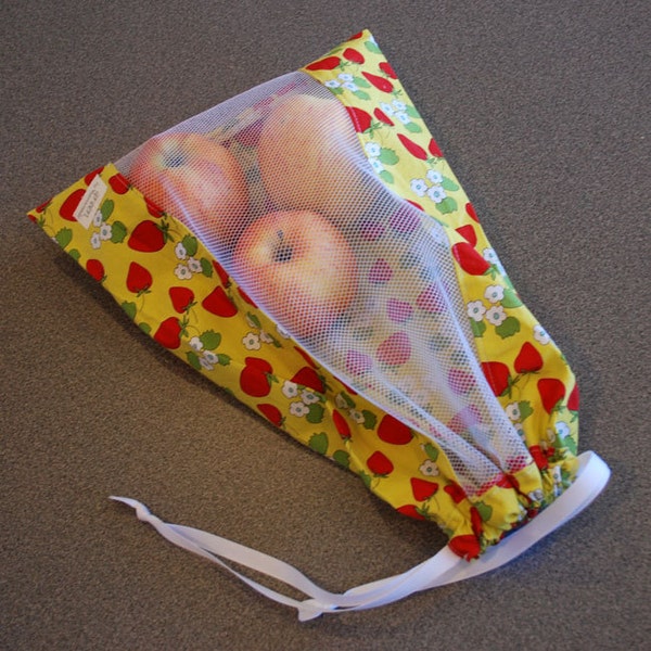 Locally Grown - Reusable Produce Bag from green by mamamade