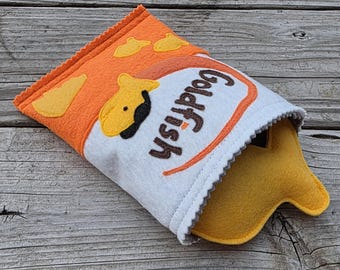 Fish Cracker Cat Toy with Crinkle Bag | Cat Toy | Catnip Toy | Crinkle Toy | Foodie Cat Toy