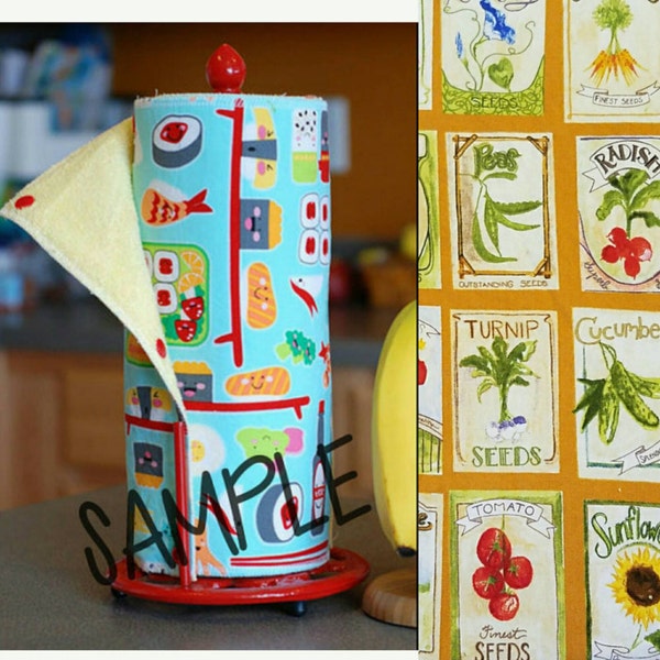 Unpaper Towels | Reusable Paper Towel Seed Packets Tree Saver Towel | Kitchen Towel | Snapping Cloth Paperless Towel