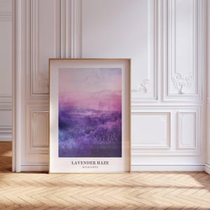 Lavender Haze Digital Wall Art | Midnights Print | Music Wall Art | Bedroom Art
