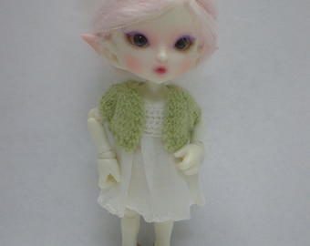 Realpuki Knitted Cardigan in Green