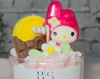 My Melody Candle, Cute Candle, Hello Kitty Candle, Kawaii Candle, Birthday Gift, Soy Wax